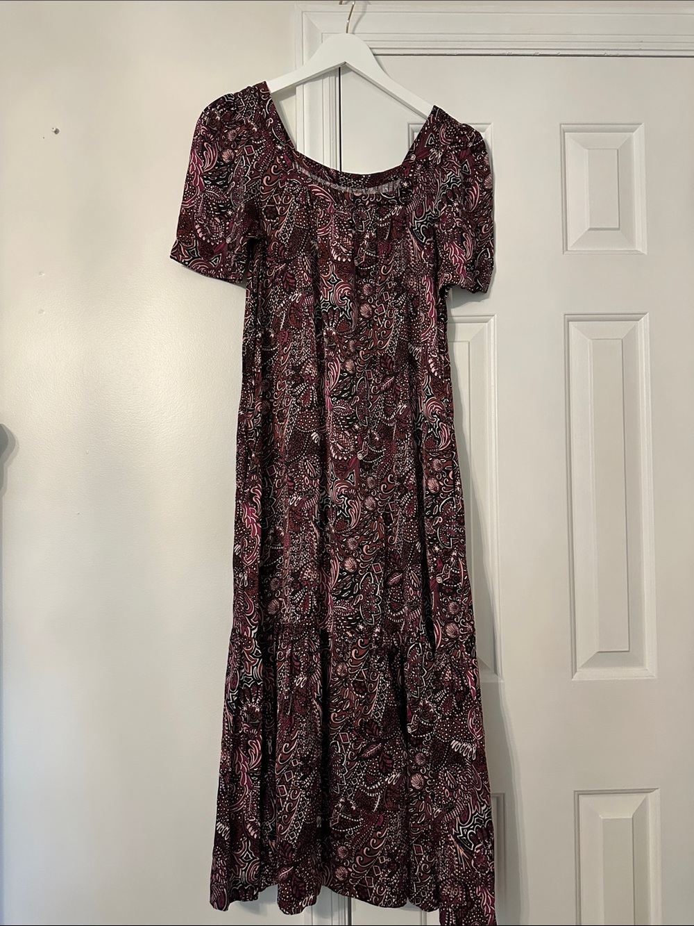 Anthropologie maxi dress
